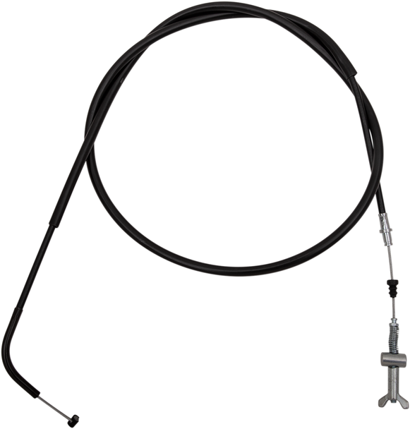 Moose Racing Black Vinyl Brake Cable - Rear - Parking - Yamaha 45-4058