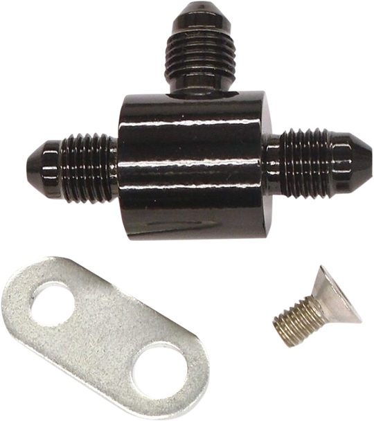 Magnum Shielding T-Block With Bracket - An3 - Black 1704-982