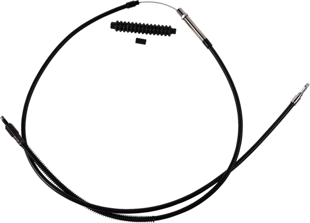 High-Efficiency Black Vinyl Clutch Cable - +8" 101-30-10062-8