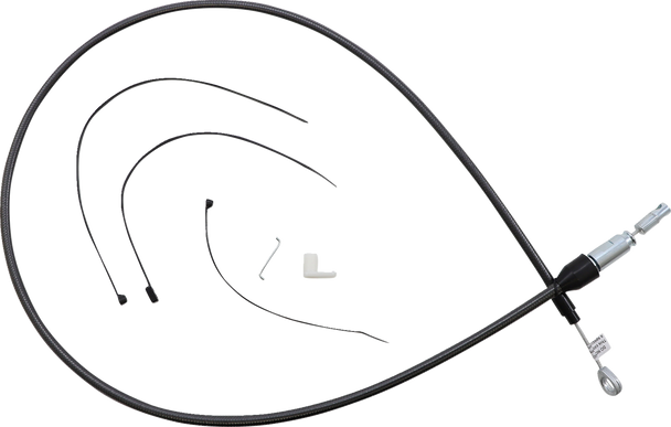Magnum Shielding Black Pearl Quick Connect Upper Clutch Cable 423416He