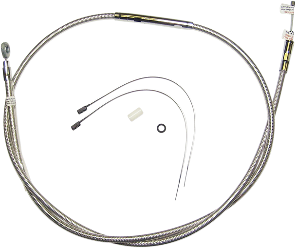 Magnum Shielding High-Efficiency Polished Stainless Clutch Cable 52232He