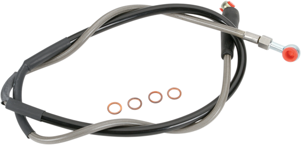 Moose Racing Brake Line - Front - Stainless Steel - Husqvarna/Ktm K01-1-027/P