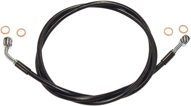 Magnum Shielding Brake Line - Xr - Ez Align - Black Sbc0607-48