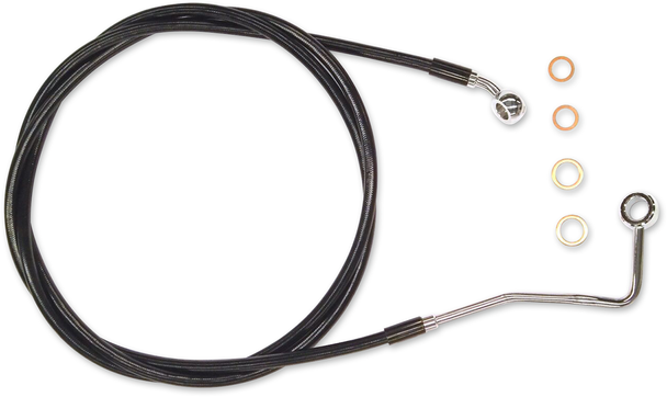 Magnum Shielding Brake Line - Upper - Xr - Black Sbc1401-70