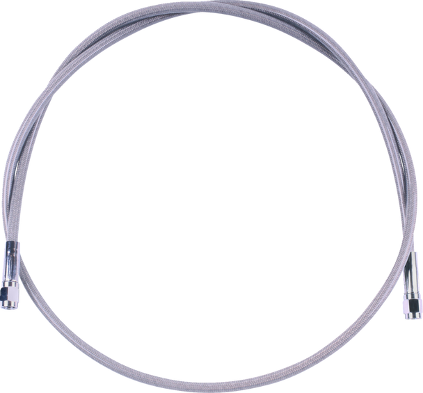 Universal Xr Brake Line - 68" - Stainless W/ Chrome Fittings Ssc0500-68