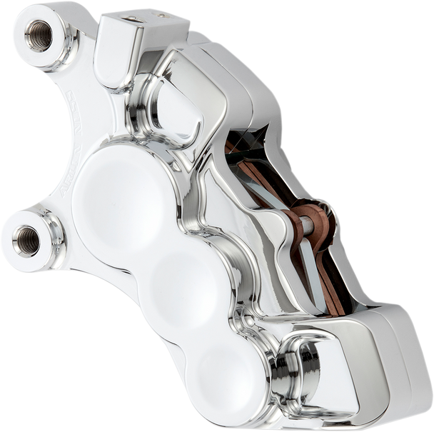 Arlen Ness 6-Piston Caliper - Front Left - Chrome - 11.8" 02-214 Arlen Ness 6-Piston Caliper - Front Left - Chrome - 11.8" 02-214