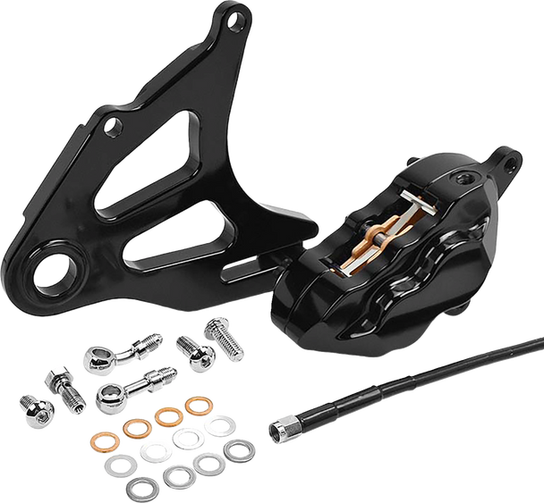 Hawg Halters Rear Caliper - Black Rkstab518