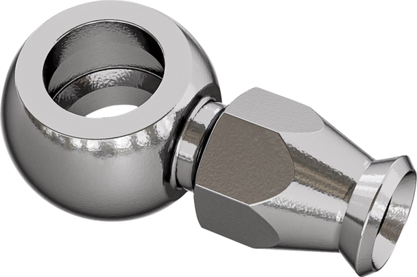 Banjo - Straight - Short - 3/8" Or M10 Long Bolt P5091-03C