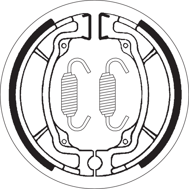 Sbs Brake Shoes - Kawasaki/Suzuki 2015