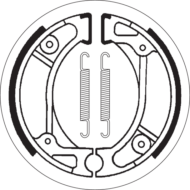 Sbs Brake Shoes - Honda 2057