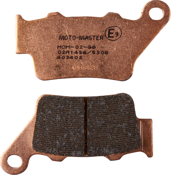 Moto-Master Brake Pads - Sintered Series 403402-Pu