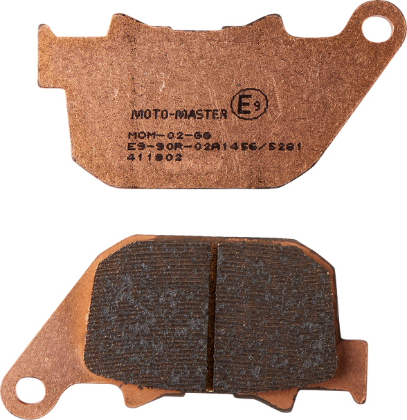 Moto-Master Brake Pads - Sintered Series 411802-Pu