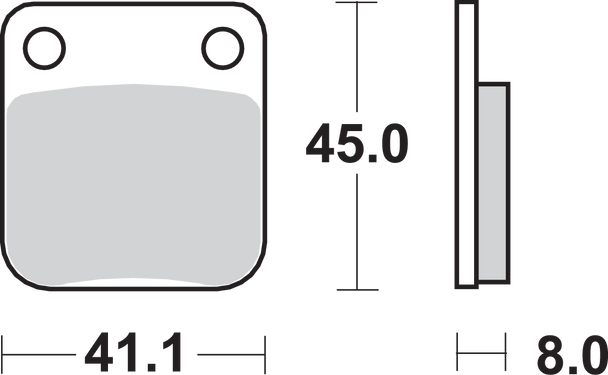 Sbs Hf Brake Pads 536Hf