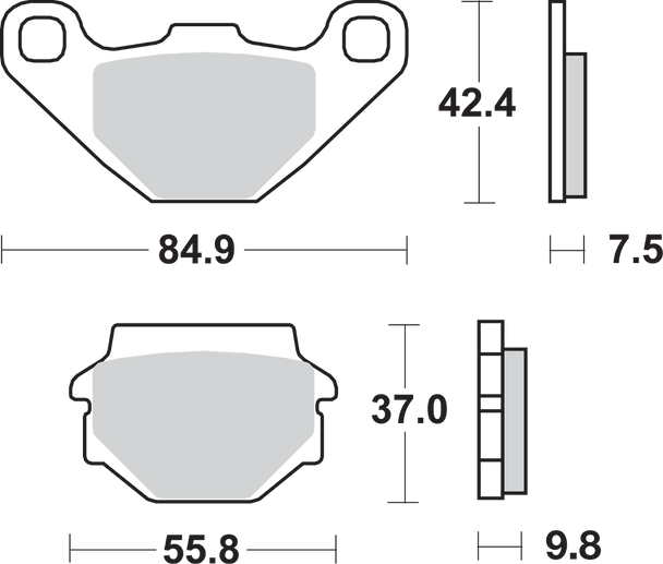 Sbs Hf Brake Pads 546Hf