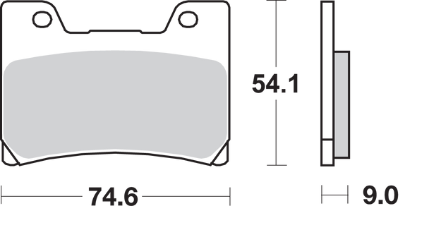 Sbs Hf Brake Pads - Fzr 1000 645Hf