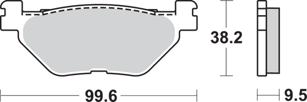 Sbs Ls Brake Pads - Yamaha - 769Ls 769Ls
