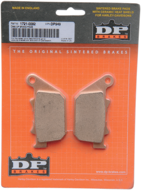 Dp Brakes Sintered Brake Pads - Dp949 Dp949