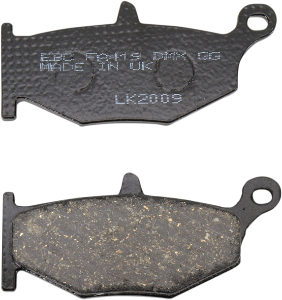 Ebc Organic Brake Pads Fa419