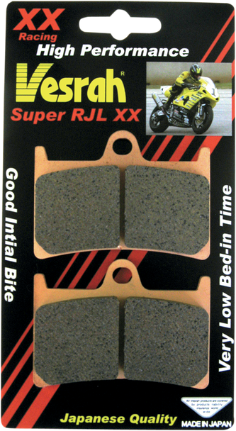Vesrah Jl Sintered Metal Brake Pads - Vd-248Rjl-Xx Vd-248Xx
