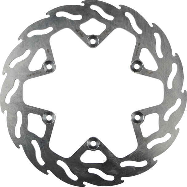 Moto-Master Brake Rotor - Rear - Flame 110227-Pu