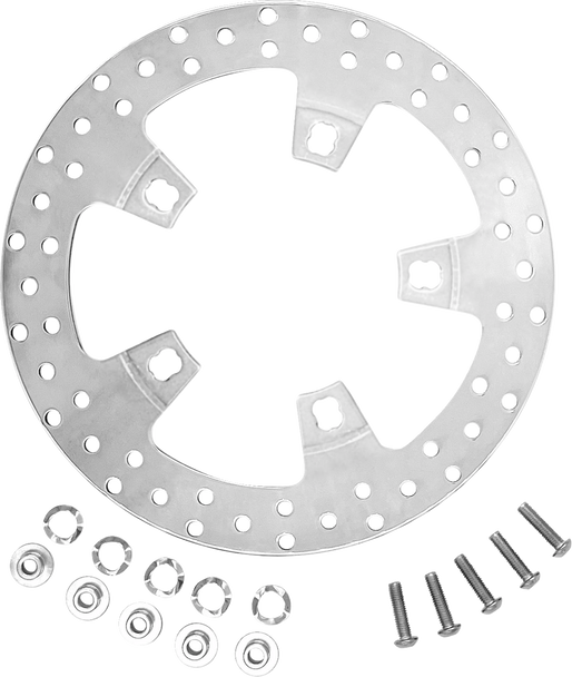 Brake Rotor - 320 Mm - Front - Stainless - '24 Flhx/Fltr Cm-Fr-320S