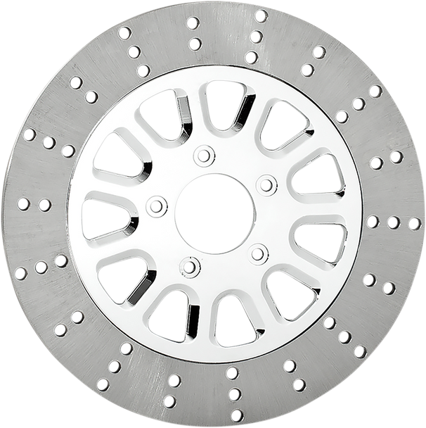 Rc Components Brake Rotor - Front Right - Exile - Chrome Cog117122Crf2K
