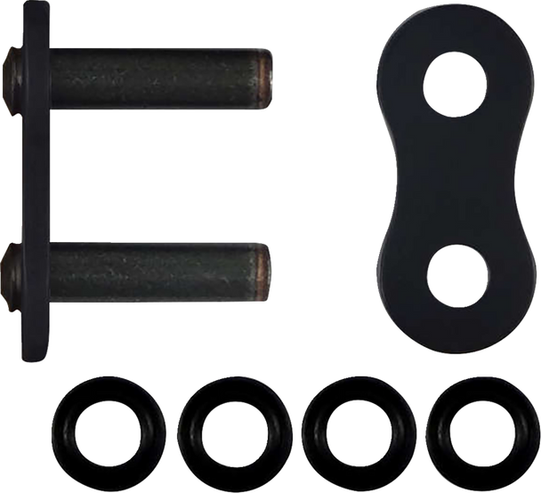 530 Max O - Connecting Link - Rivet - Black 530Maxo-Rl-B
