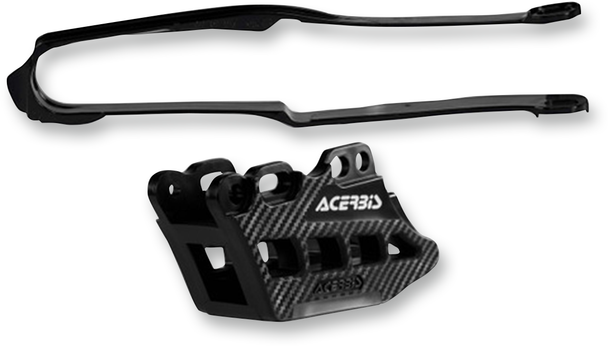 Acerbis Chain Guide 2.0 And Slider Kit - Honda Crf250R - Black 2449440001 Acerbis Chain Guide 2.0 And Slider Kit - Honda Crf250R - Black 2449440001