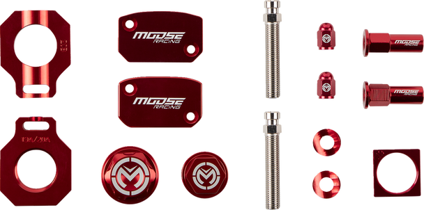 Moose Racing Bling Pack - Red - Gas Gas M57-5019R Moose Racing Bling Pack - Red - Gas Gas M57-5019R