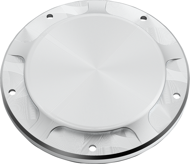 La Choppers County Line Derby Cover Derby Cover - M8 Softail - Raw La-P106-02