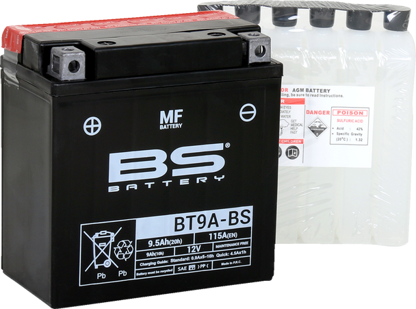 Bs Battery Battery - Bt9A-Bs (Yt) 300748