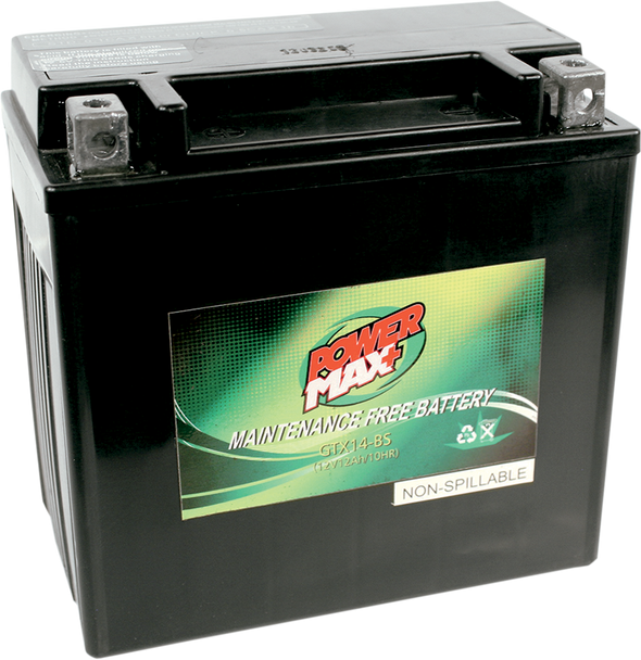 Power Max Battery - Ytx14-Bs Gtx14-Bs