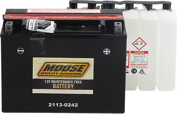 Moose Utility Agm Battery - Ytx24Hl-Bs Mtx24Hl-Bs