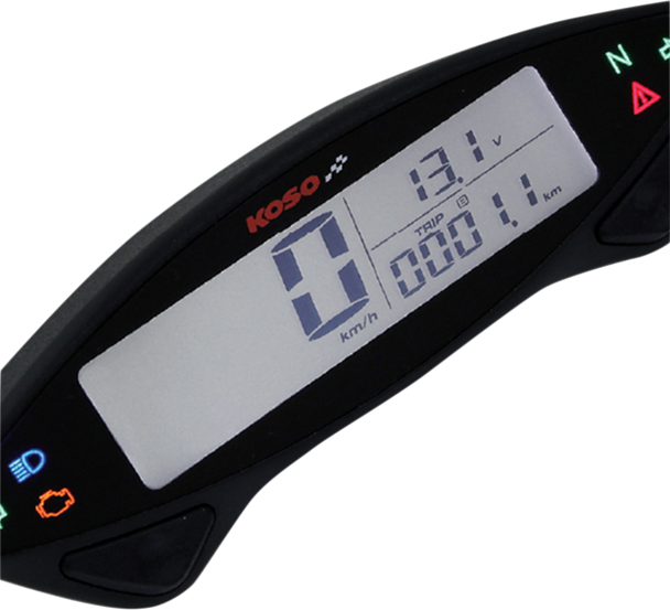 Koso North America Db Ex-02 Speedometer - 4.72" W X 0.91" H X 1.57" D Ba048001