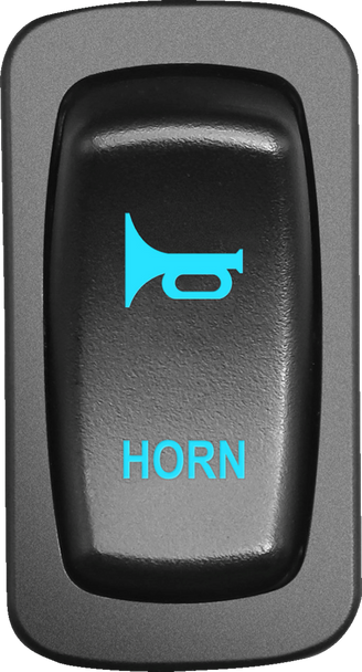 Moose Utility Switch - Horn - Blue Hrn-Car-B