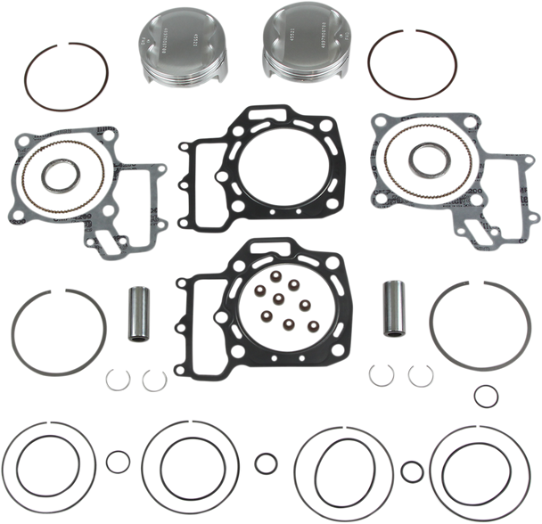 Wiseco Piston Kit With Gaskets - 87.00 Mm - Kawasaki Pk1825