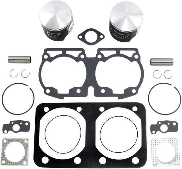 Wiseco Piston Kit With Gaskets - 76.50 Mm - 643 Engine Type - Ski-Doo Sk1232