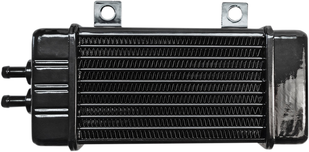 Jagg Oil Coolers Universal Oil Cooler - 10-Row - Gloss Black 3150