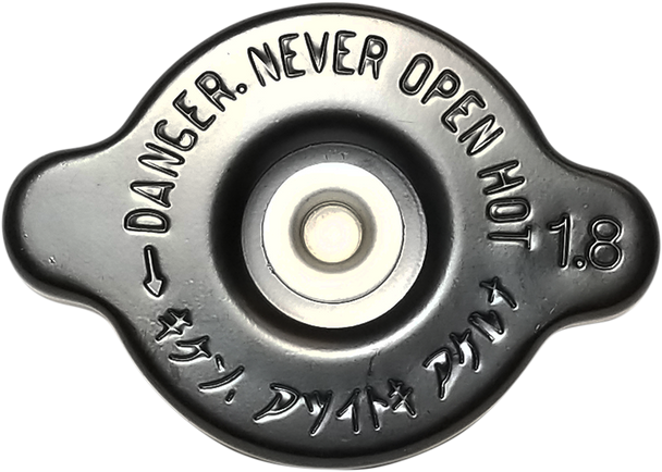K&S Technologies High Pressure Radiator Cap - Black - Black Seal - 26 Psi 58-1018Bk