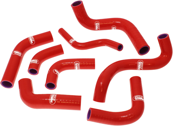 Samco Sport Radiator Hose Kit - Red - Ducati Duc1-Rd