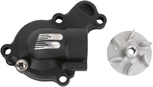 Boyesen Impeller/Waterpump Cover - Black - Yamaha Wpk-38Ab