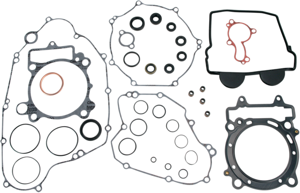 Moose Racing Motor Gasket Kit With Oil Seal - Kawasaki 811482Mse