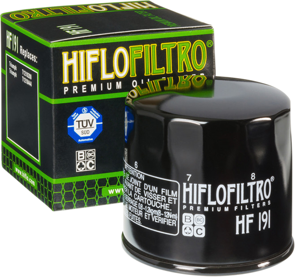 Hiflofiltro Oil Filter Hf191