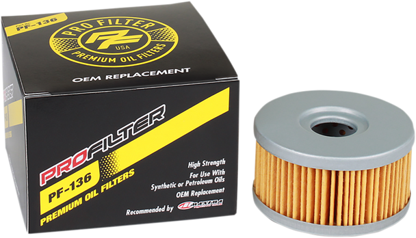 Pro Filter Replacement Oil Filter Pf-136