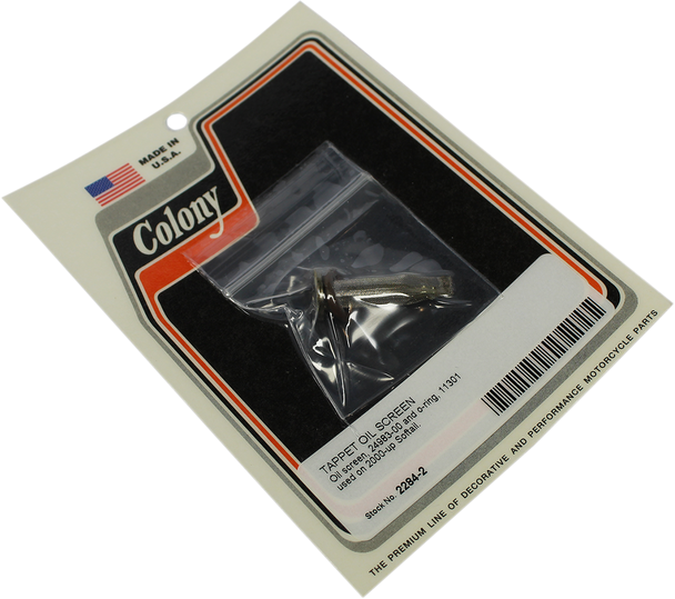 Colony Oil Tappet Screen And O-Ring - Softail 2284-2