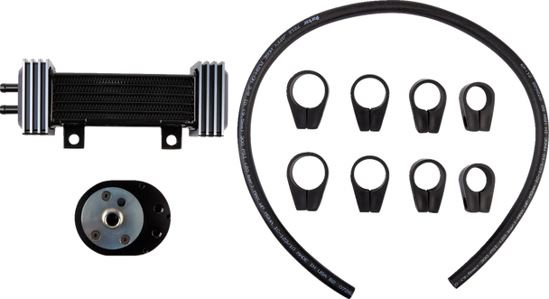 Jagg Oil Coolers Oil Cooler Kit - Vertical - Deluxe 750-1000-0323