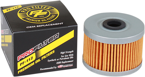 Pro Filter Replacement Oil Filter Pf-112