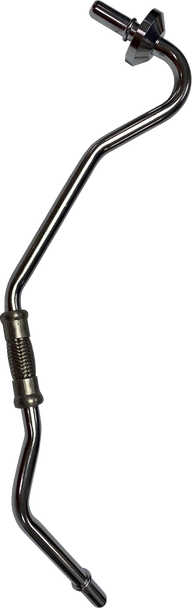 Drag Specialties Oil Line - Vent - Chrome - Softail