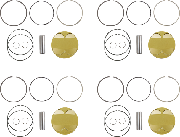 Je Pistons Ultra Series Piston Kit - Hayabusa 379442