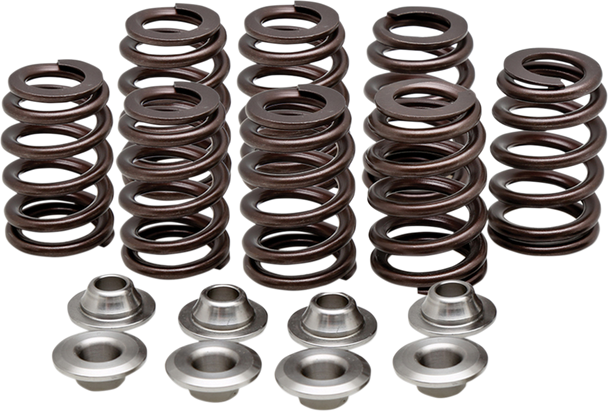 Kibblewhite Beehive Spring Kit - 0.550" Lift - Titanium - M8 | Cvo 20-21205